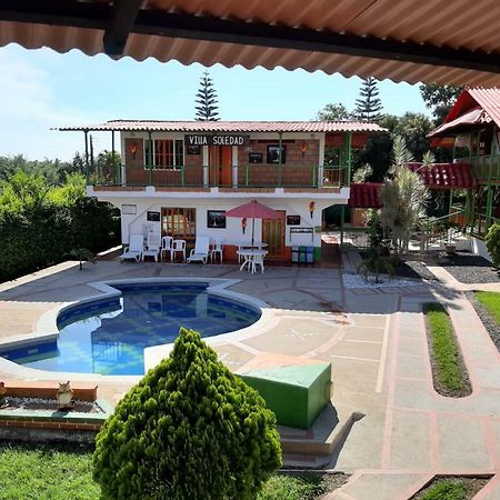 Finca Hotel Villa Soledad Quimbaya Bagian luar foto