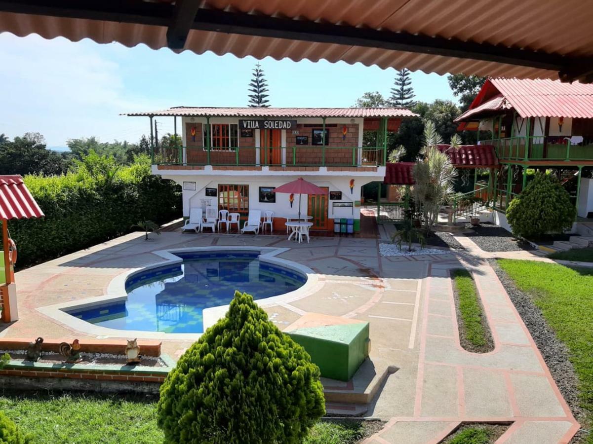 Finca Hotel Villa Soledad Quimbaya Bagian luar foto