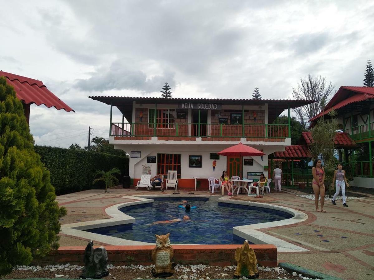 Finca Hotel Villa Soledad Quimbaya Bagian luar foto
