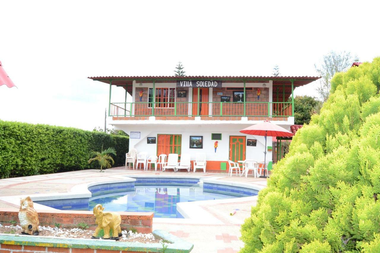 Finca Hotel Villa Soledad Quimbaya Bagian luar foto