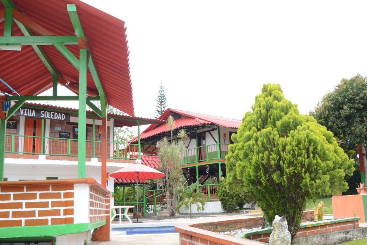 Finca Hotel Villa Soledad Quimbaya Bagian luar foto