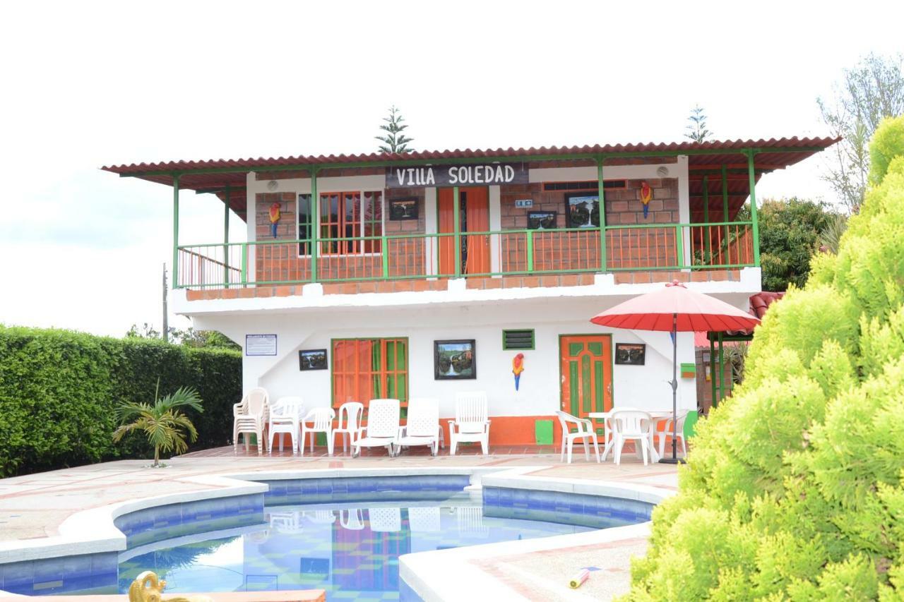 Finca Hotel Villa Soledad Quimbaya Bagian luar foto